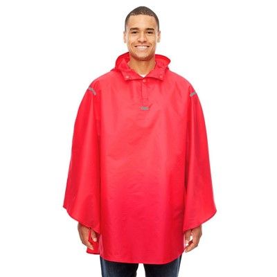 Team 365 TT71 Zone Protect Packable Poncho – Adult, One Size