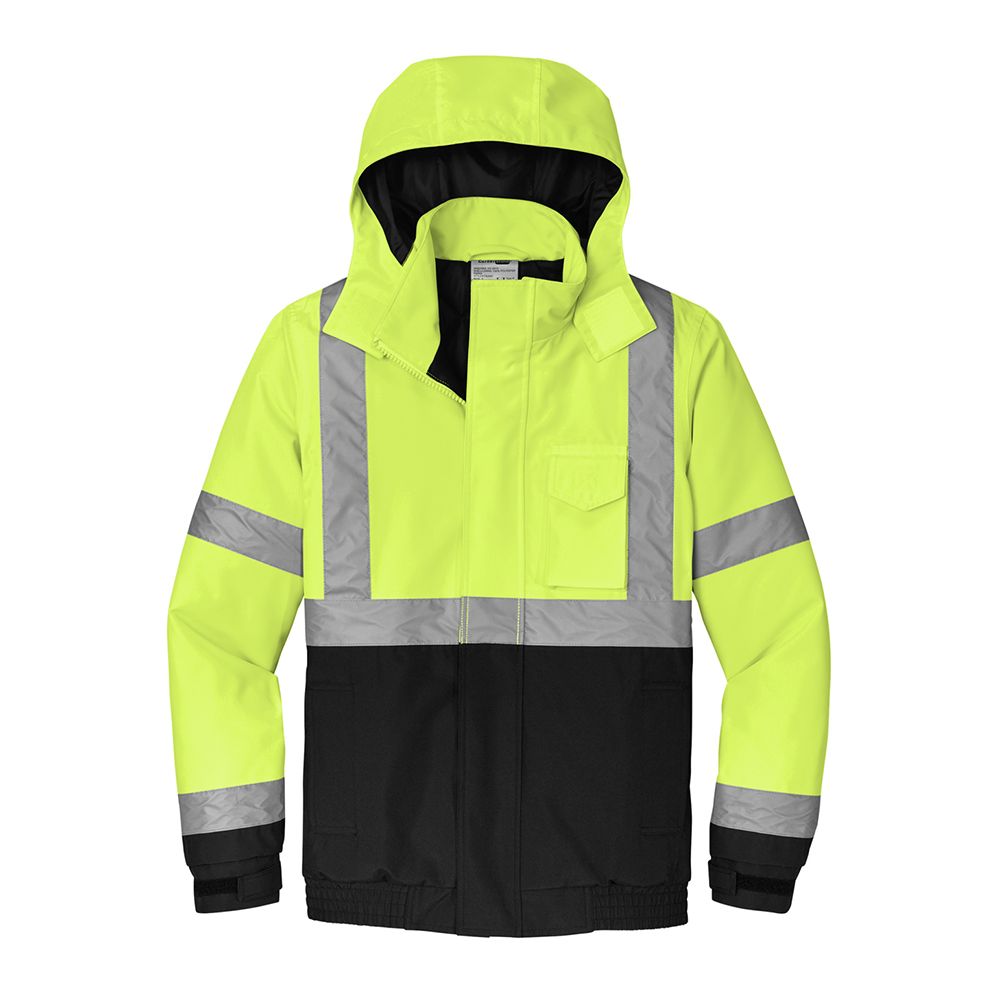 CornerStone CSJ500 Class 3 Hi Vis Rain Jacket CornerStone CSJ500 Class 3 Hi Vis Rain Jacket