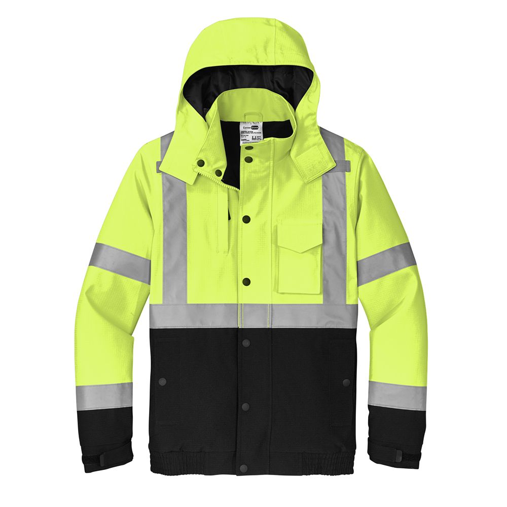 CornerStone CSJ501 Class 3 Hi Vis Rain Jacket