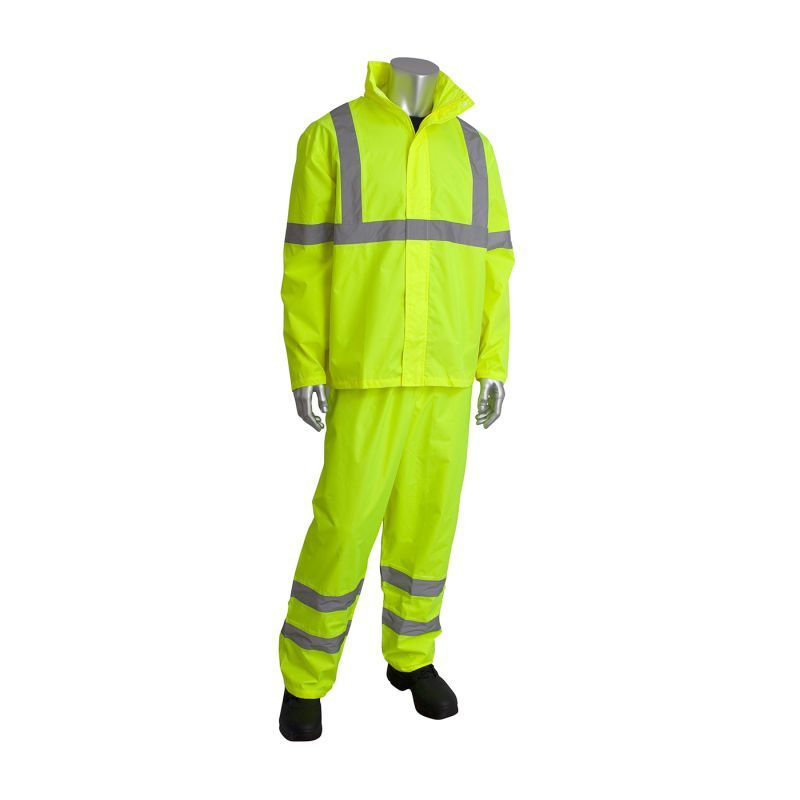 PIP Viz 353 1000LY Hi Vis Two Piece Rainsuit