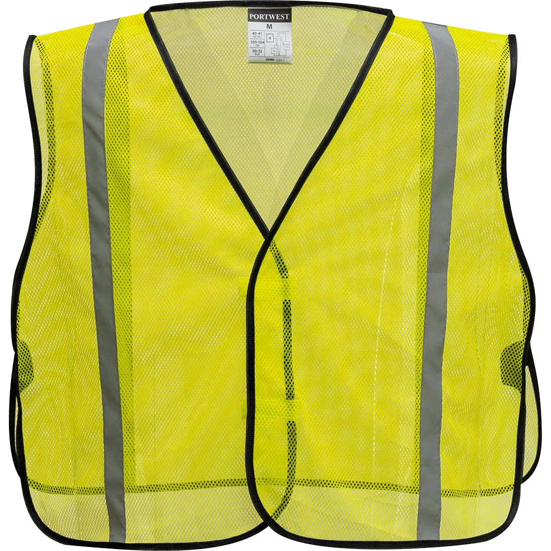 Portwest US390 Economy Non-ANSI Mesh Vest – Lightweight & Breathable Workwear