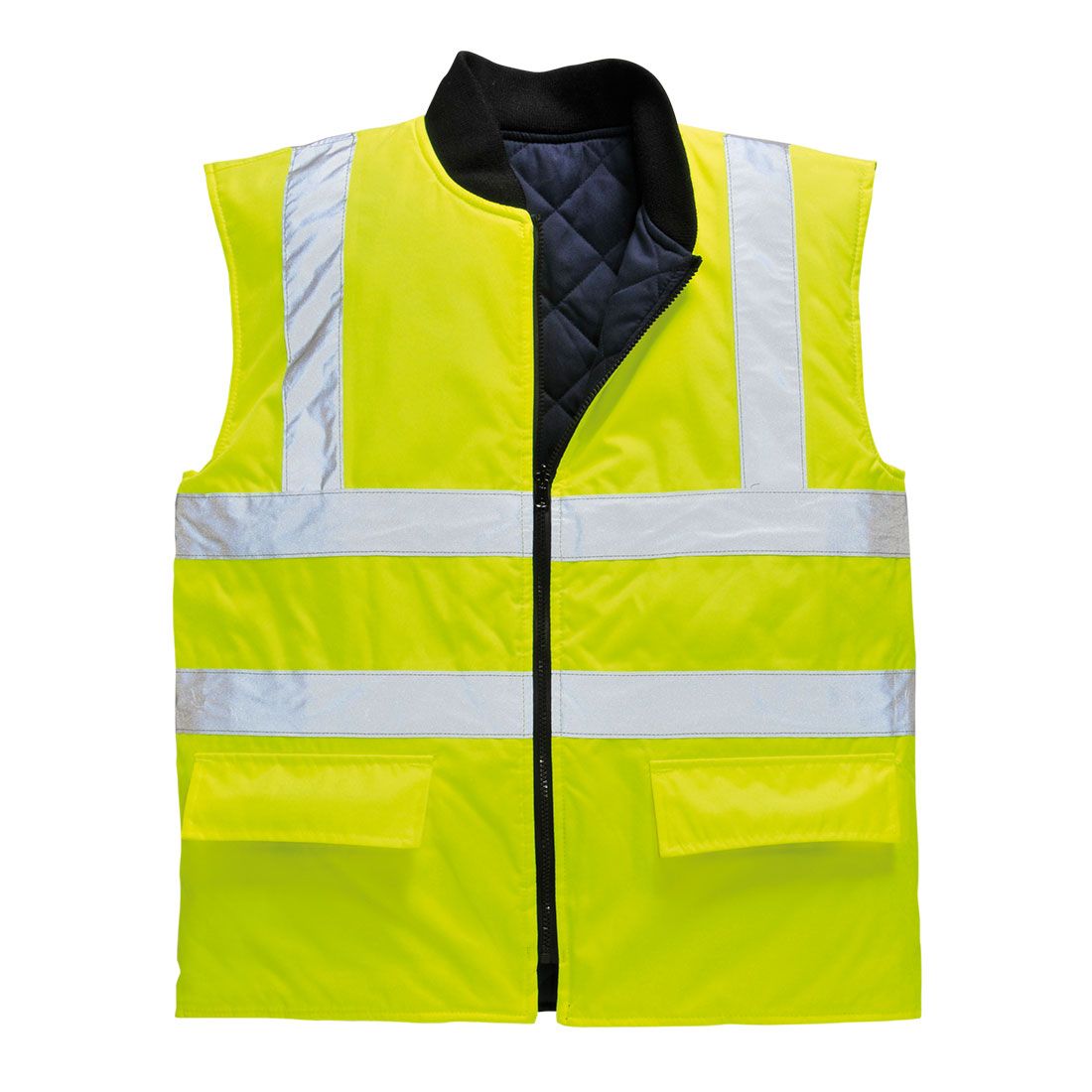 Portwest US469 Hi-Vis Reversible Bodywarmer Vest – High Visibility & Thermal Protection
