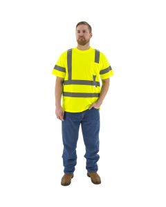 Majestic 75-5305-75-5306 Class 3 Hi Vis Safety T-Shirt