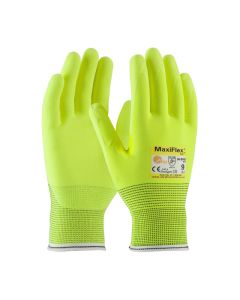 PIP MaxiFlex Cut 34-8743FY Hi-Vis A2 Cut Resistant Gloves
