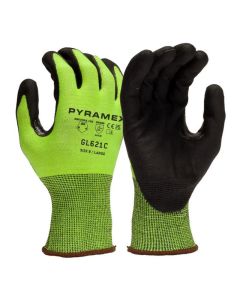 Pyramex GL621C Hi Vis A5 Cut Resistant Gloves