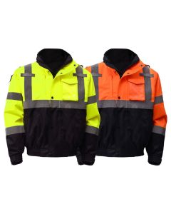 GSS 8003-8004 Class 3 Hi Vis Bomber Jacket