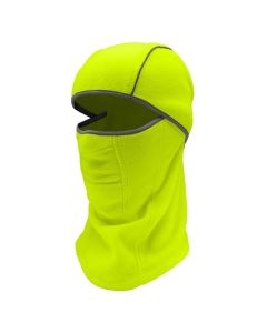 Safety Winter Liners High-Visibility WL310-YG Yellow/Green, Shoulder-Length, Multifunctional, Hinged Thermal Balaclava