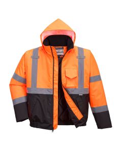Portwest US363 Class 3 Hi Vis Bomber Jacket