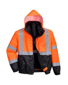 Portwest US365 Class 3 Hi Vis Bomber Jacket