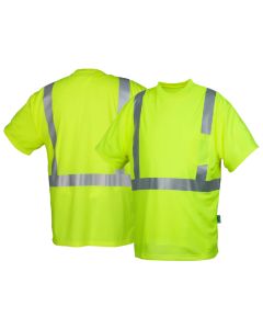 Pyramex RTSH21 Class 2 Hi Vis Safety T-Shirt