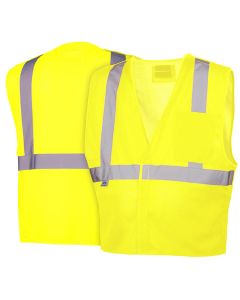 Pyramex RVHL25 Class 2 Hi Vis Mesh Breakaway Safety Vest
