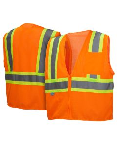 Pyramex RVZ22 Class 2 Hi Vis Mesh Safety Vest