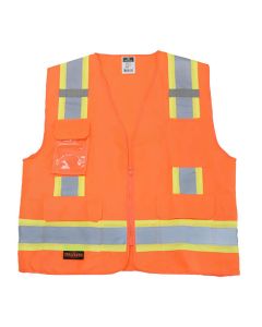 Radians SV62-2Z Class 2 Hi Vis Surveyor Safety Vest
