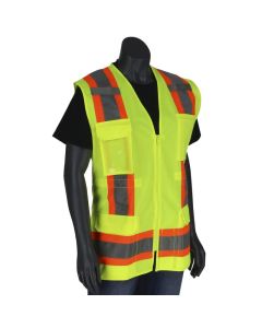 PIP 302 0512 Hi Vis Womens Safety Vest – Tailored for Maximum Visibility & Comfort
