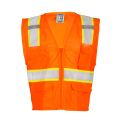 Kishigo 1195-1196 Class 2 Hi Vis Mesh Safety Vest
