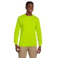 Gildan G24100 Safety Green Long Sleeve T-Shirt – Durable & Comfortable