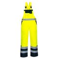 Portwest S489-YLW Hi Vis Yellow Contrast Bib and Brace