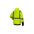 Pyramex RSSH3210T Hi-Vis Softshell Jacket – Tall Fit, Class 3 Water-Resistant with Fleece Liner