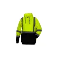Pyramex RSSH3210T Hi-Vis Softshell Jacket – Tall Fit, Class 3 Water-Resistant with Fleece Liner