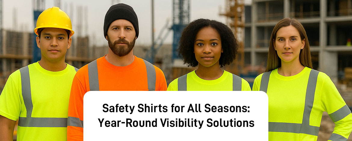 Safety Shirts for All Seasons- Year-Round Visibility Solutions