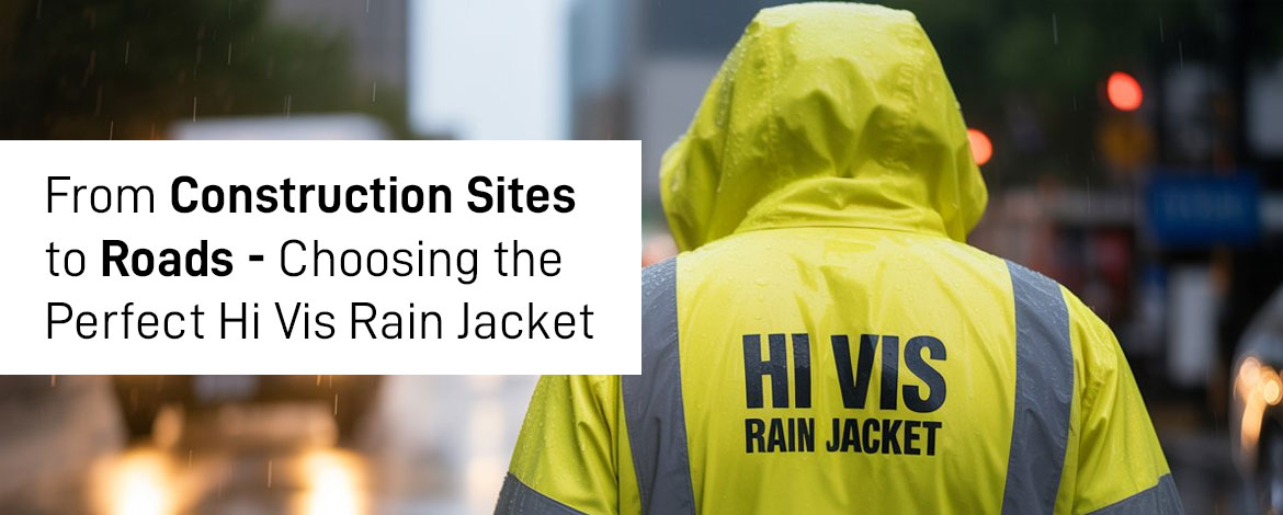 From Construction Sites to Roads- Choosing the Perfect Hi Vis Rain Jacket